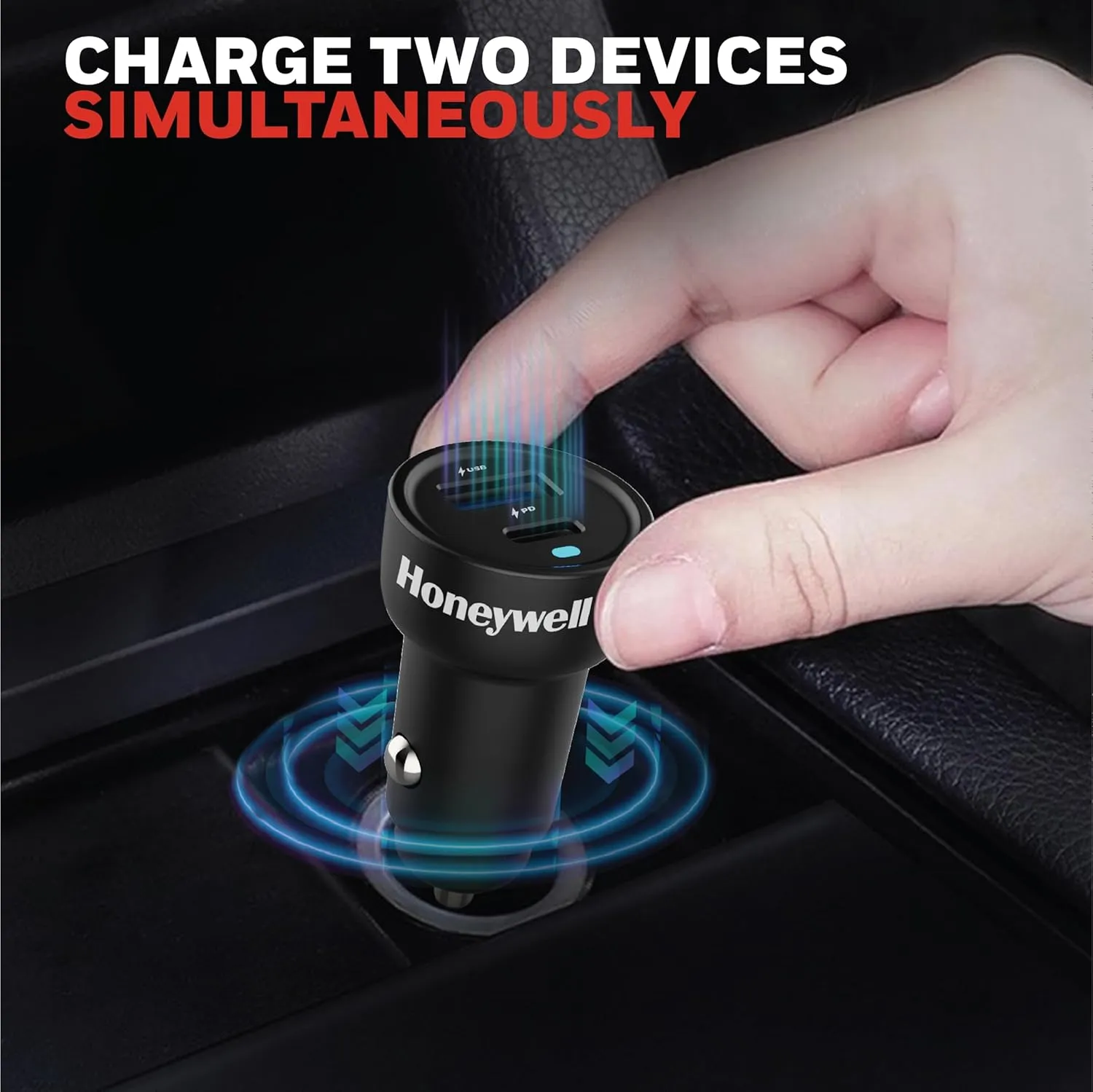 Honeywell Micro CLA 38W PD Smart Car Charger overview 12