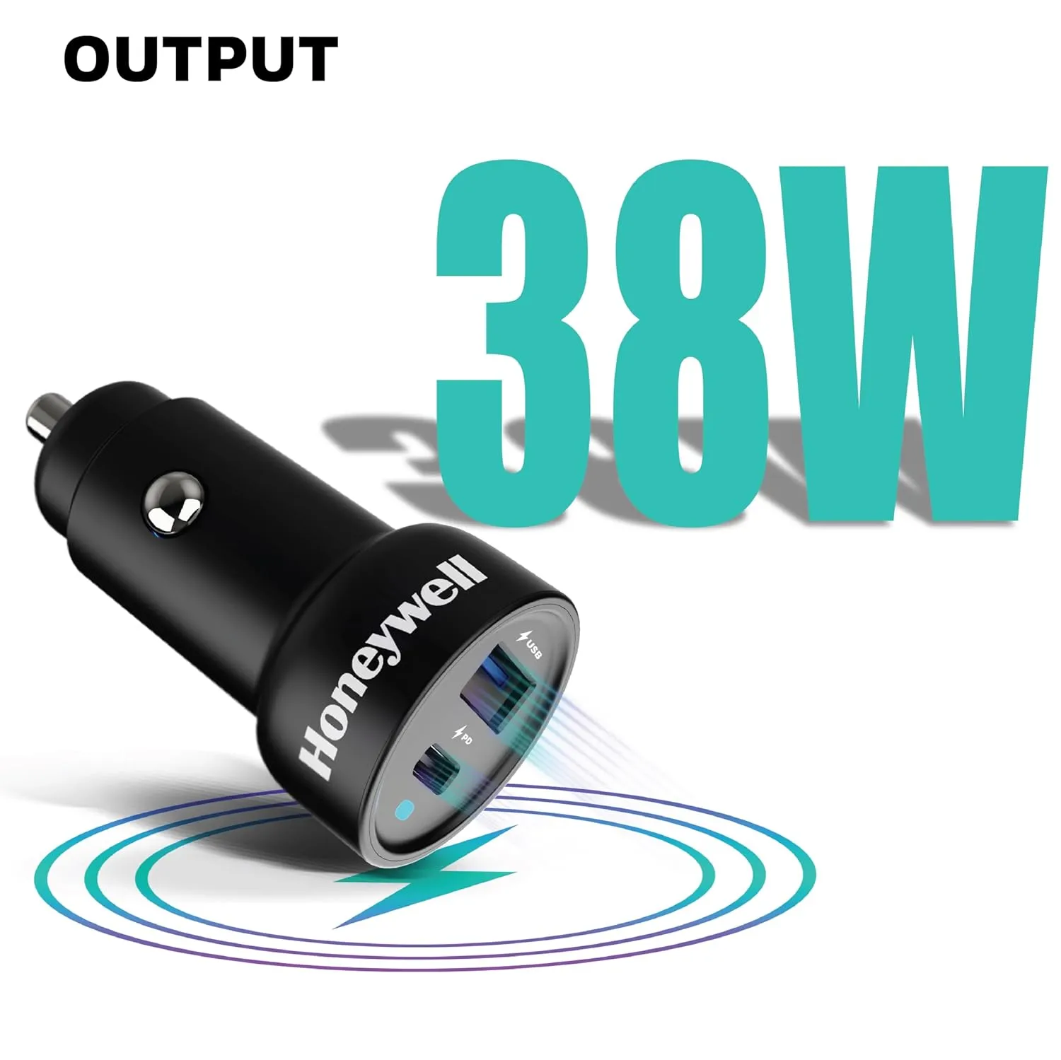 Honeywell Micro CLA 38W PD Smart Car Charger overview 9