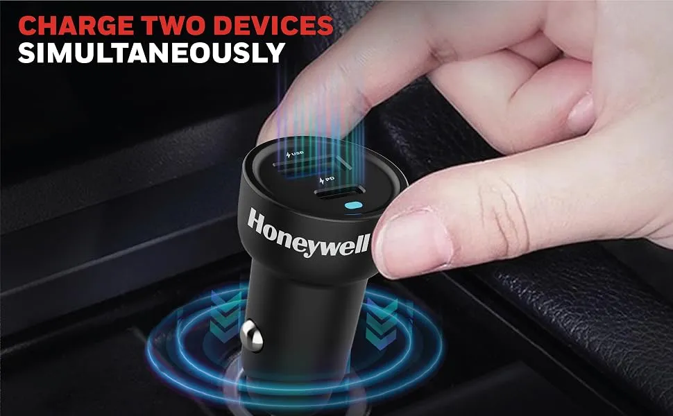 Honeywell Micro CLA 65W PD Smart Car Charger overview 4
