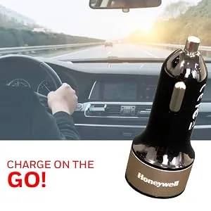 Honeywell Micro CLA PD Smart Car Charger (Gold) overview 3
