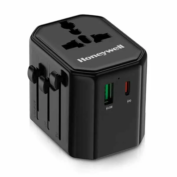 Honeywell Universal 38W Travel Adapter (Black)