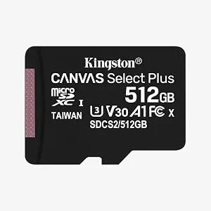 Kingston 256G Canvas Select Plus UHS-I microSDXC Memory Card with SD Adapter overview 2