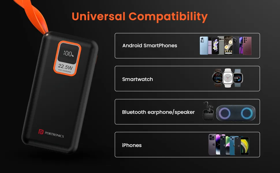 Portronics Ampbox 10K 10000 mAh Nano Power Bank (Black) overview 5