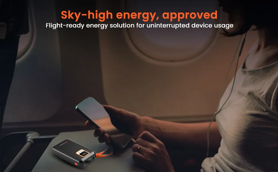Portronics Ampbox 10K 10000 mAh Nano Power Bank (Black) overview 6