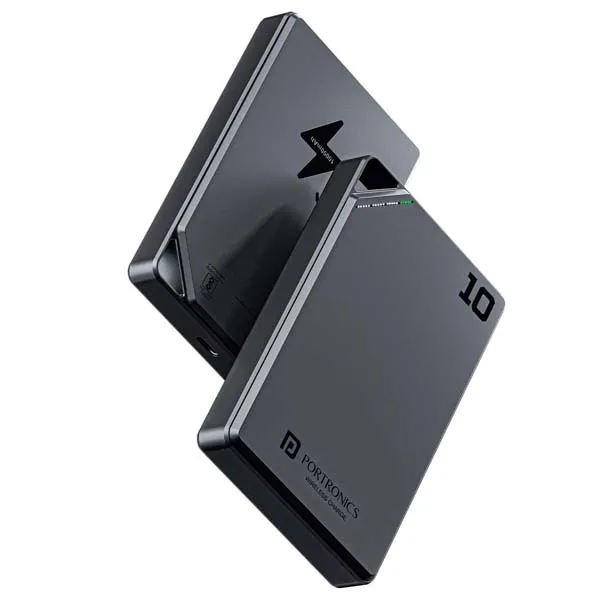Portronics Boosty 10K 10000mAh 15W Wireless Magnetic Fast Charging Nano Powerbank
