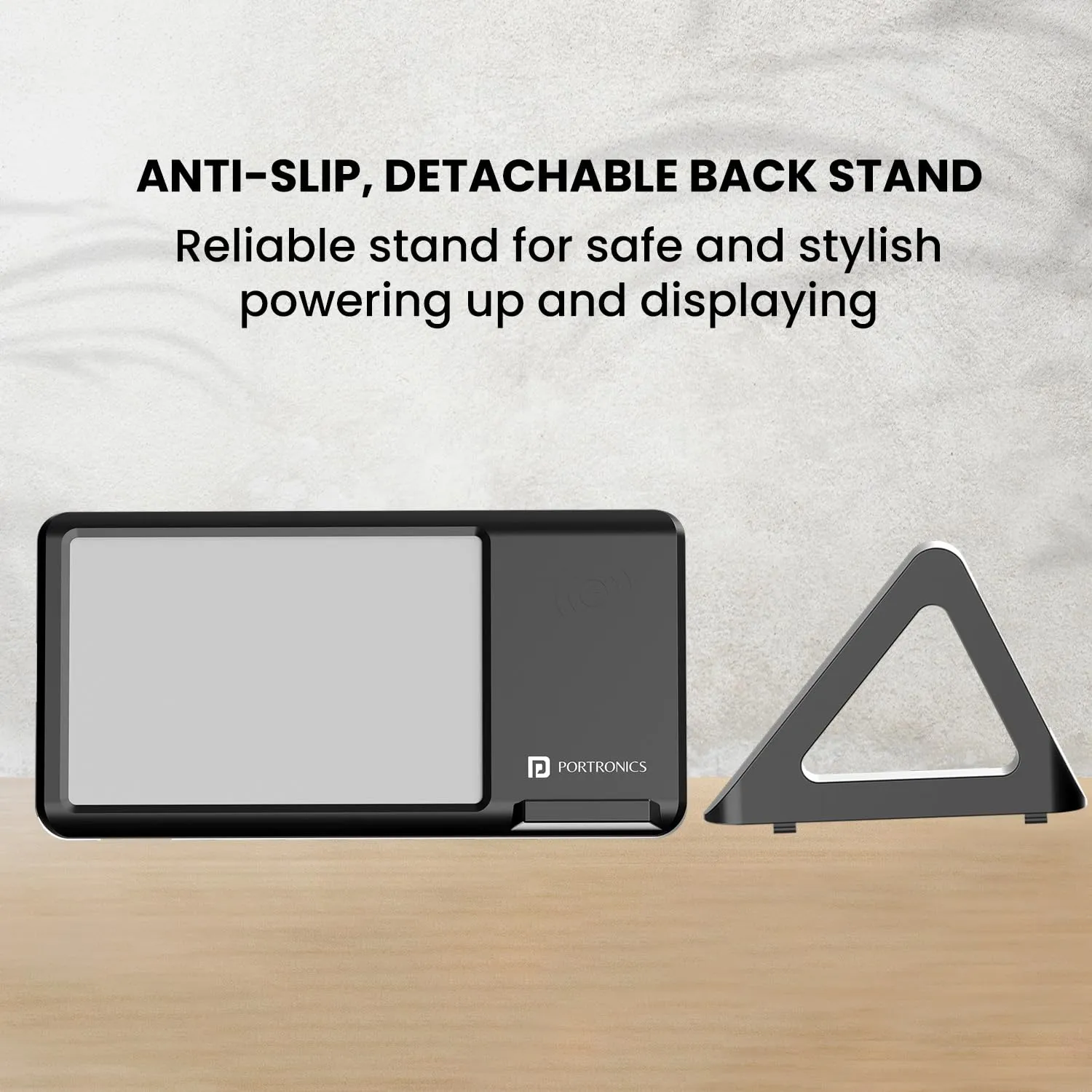 Portronics Freedom 5 15W Wireless Charger overview 2