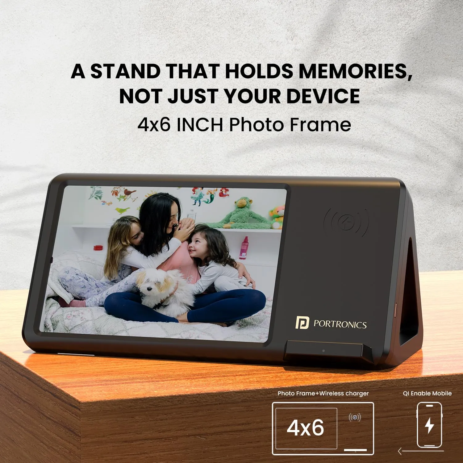 Portronics Freedom 5 15W Wireless Charger overview 5