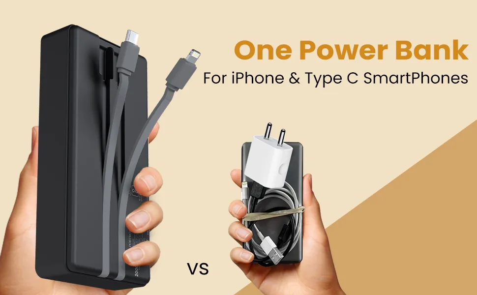Portronics Luxcell Bind 20k 20000mAh Powerbank overview 5