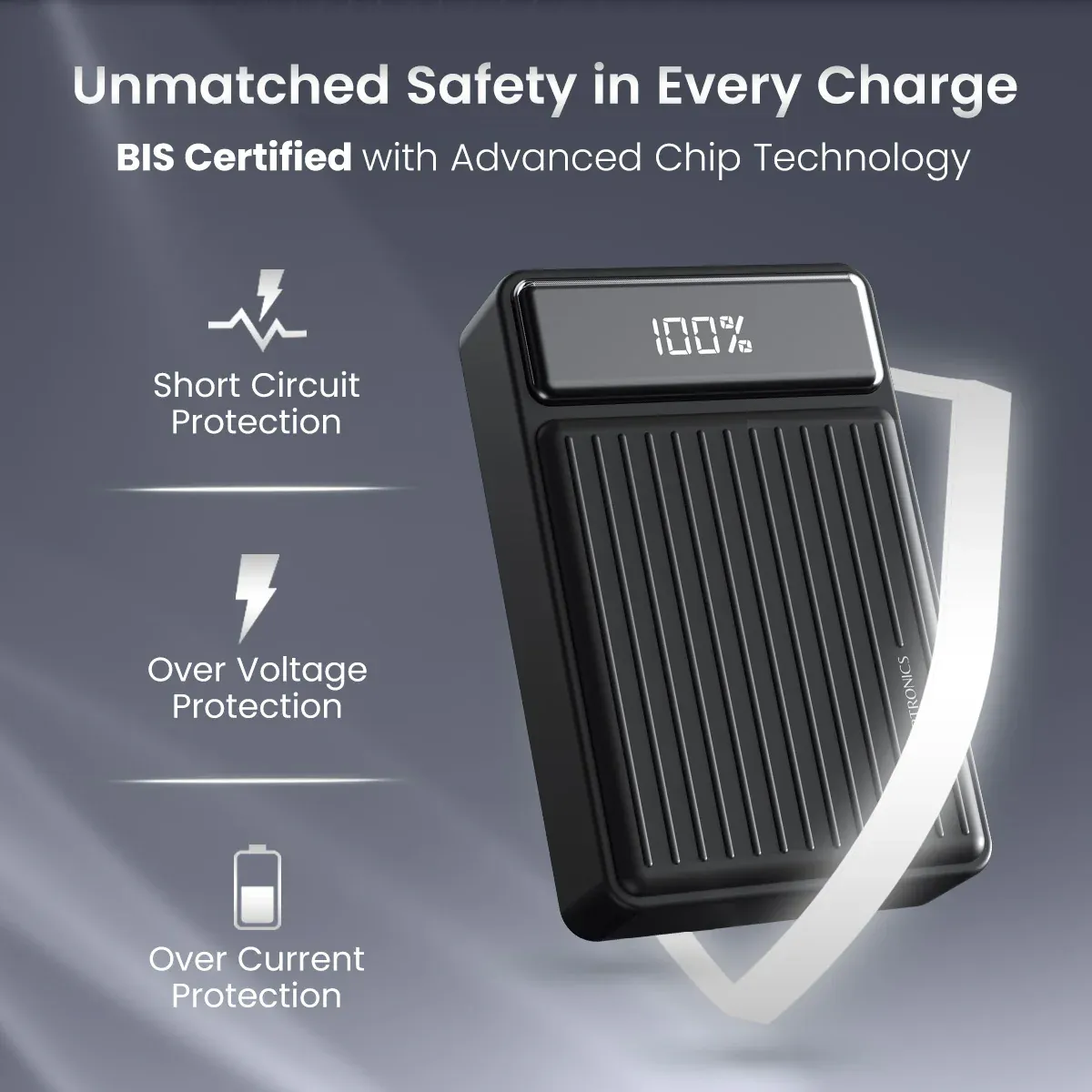 Portronics Luxcell Bind Mini 20k 20000mAh Powerbank overview 5