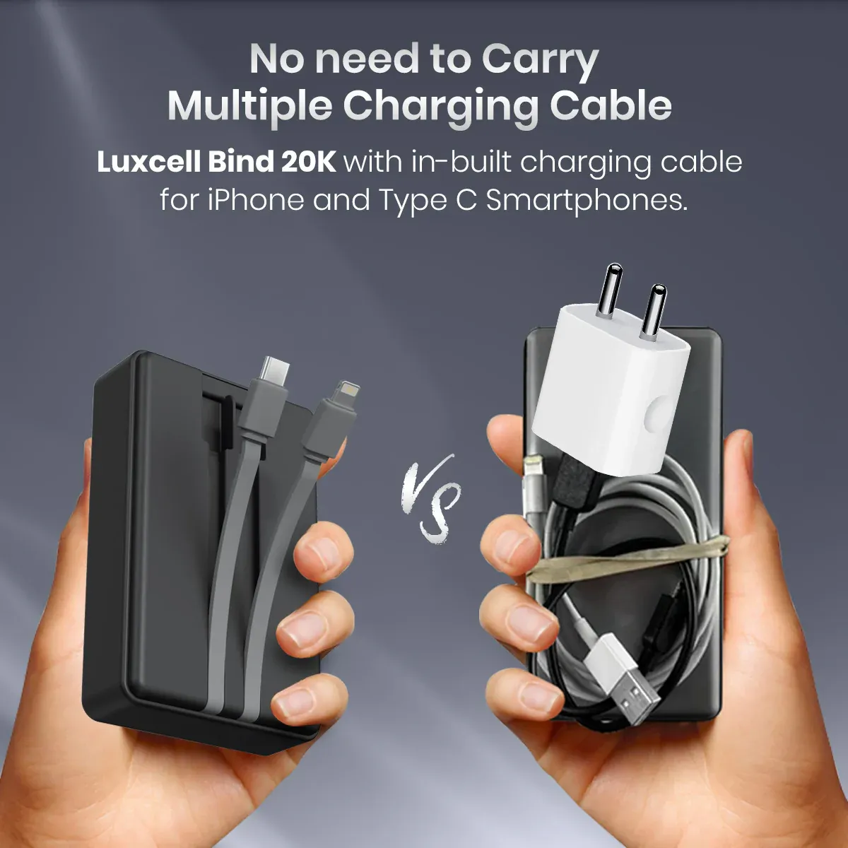 Portronics Luxcell Bind Mini 20k 20000mAh Powerbank overview 6