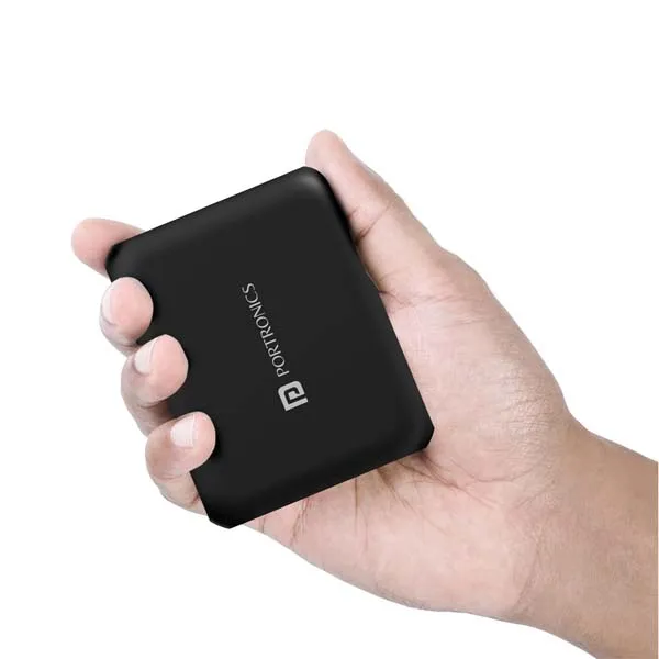 Portronics PowerPulse 30 Advanced 10000 mAh Nano Power Bank (Black)
