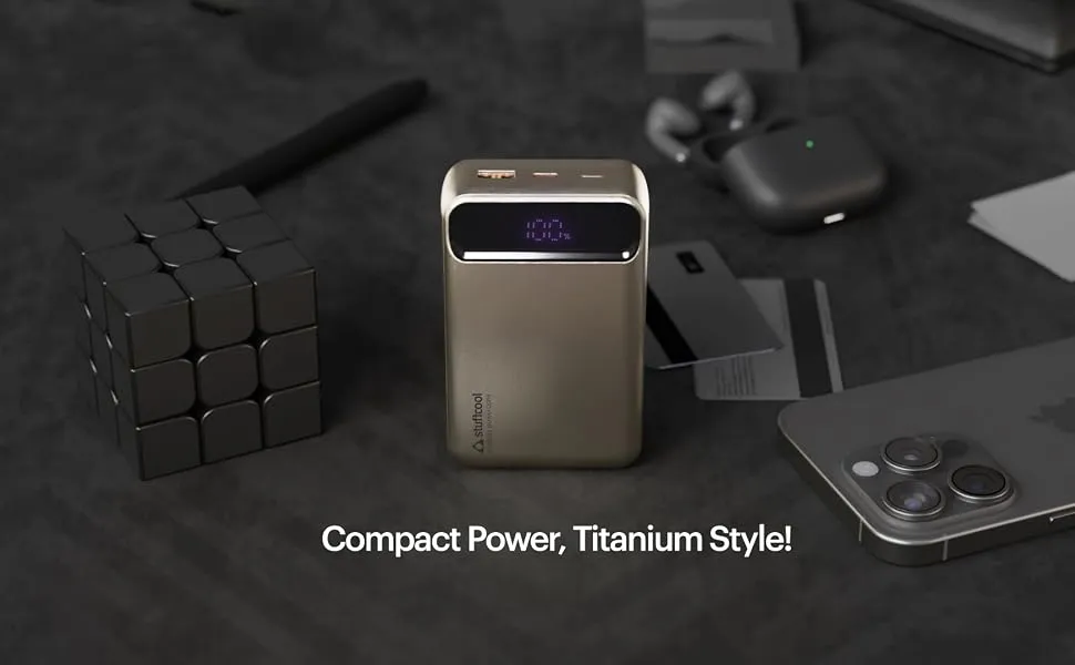 Stuffcool Click 20000mAh Slim Magnetic Wireless Powerbank overview 2
