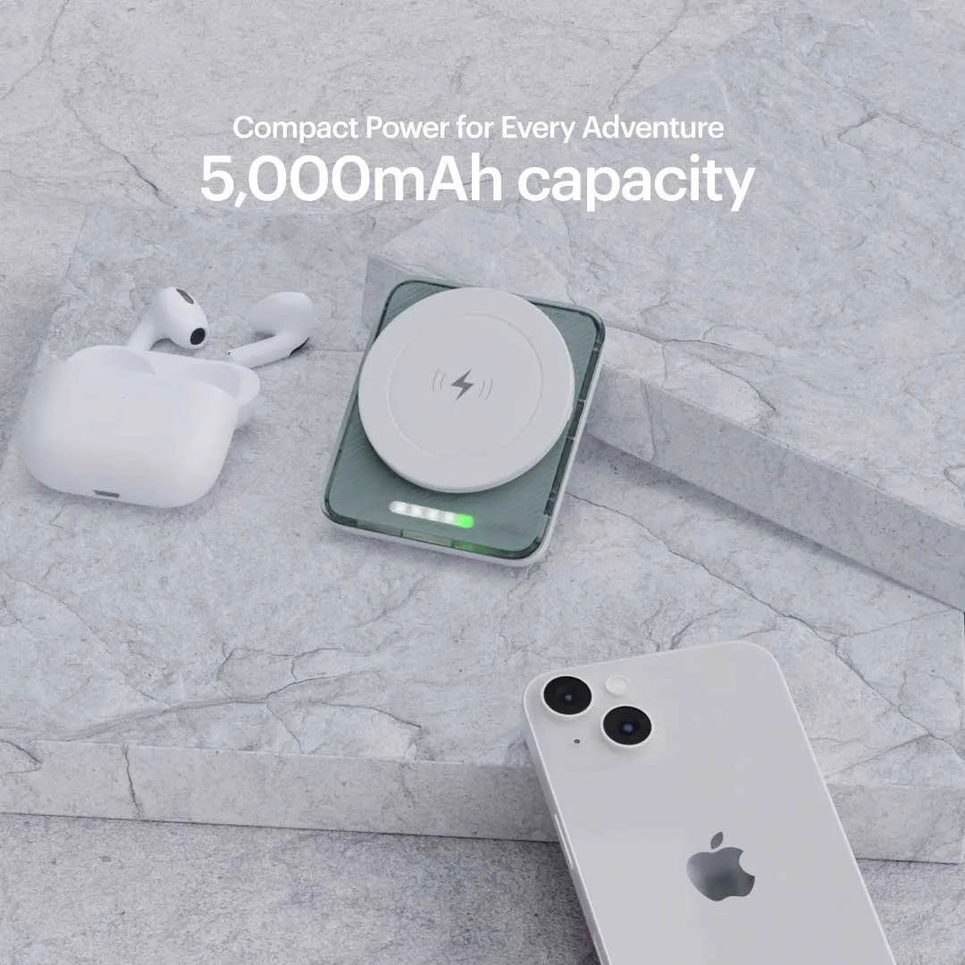 Stuffcool Lucid 15W Magnetic Wireless Powerbank 5000mAh Battery Capacity overview 4