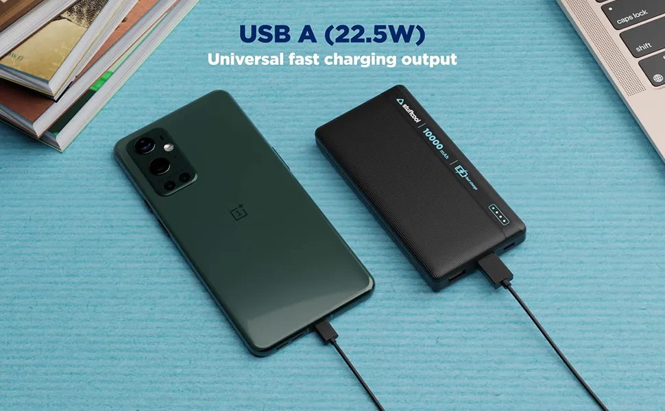 Stuffcool Major 10000mAh 20W Type C PD, 22.5W QC3.0 Type A Port Fast Charging Powerbank, Charges iPhones 50% in 30 mins, Supports Fast Charging for Galaxy, Pixel and Other Android Devices overview 5