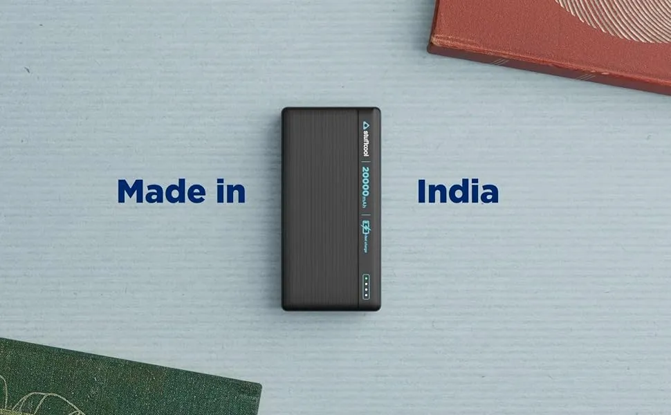 Stuffcool Major Plus 20000mAh 20W Type C PD, 22.5W QC3.0 Type A Port Fast Charging Powerbank, Charges iPhones 50% in 30 mins, Supports Fast Charging for Galaxy, Pixel and Other Android Devices overview 6