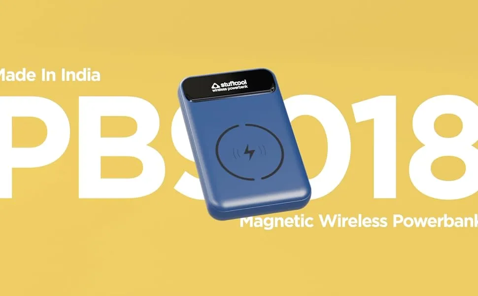 Stuffcool PB9018W Magnetic Wireless Powerbank overview 2