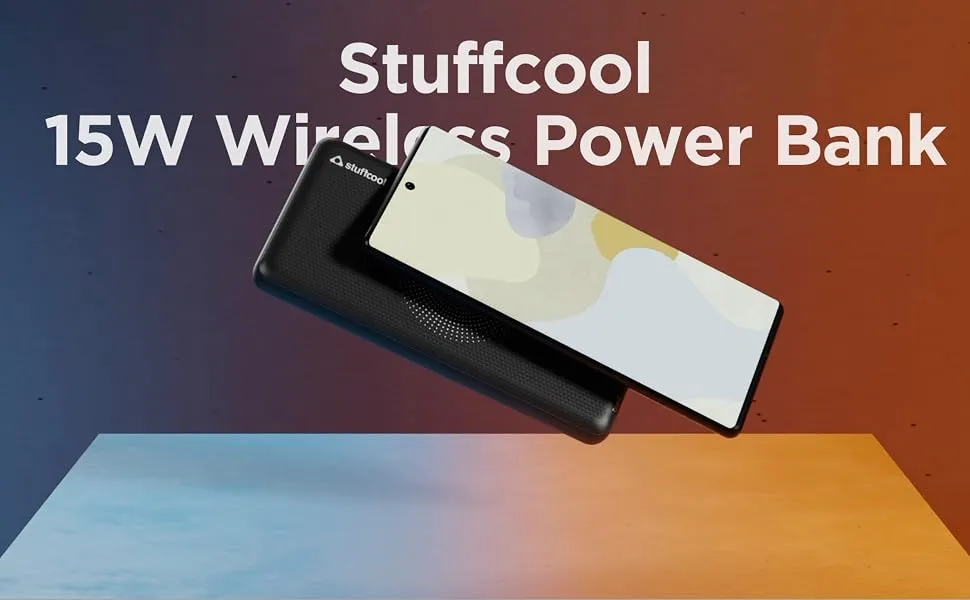 Stuffcool PB9036W 15W Wireless Powerbank with 20W PD Type C Charging overview 1