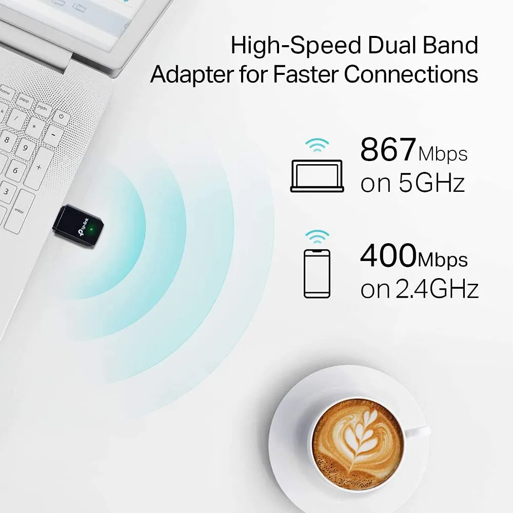 TP-Link Archer T3U AC1300 Mini Wireless MU-MIMO USB Wi-Fi Adapter overview 1