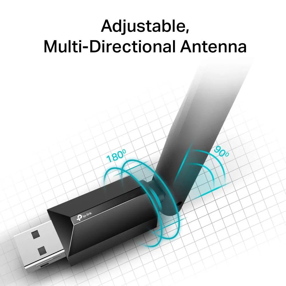 TP-Link Archer T3U Plus AC1300 Dual Band USB Adapter overview 5