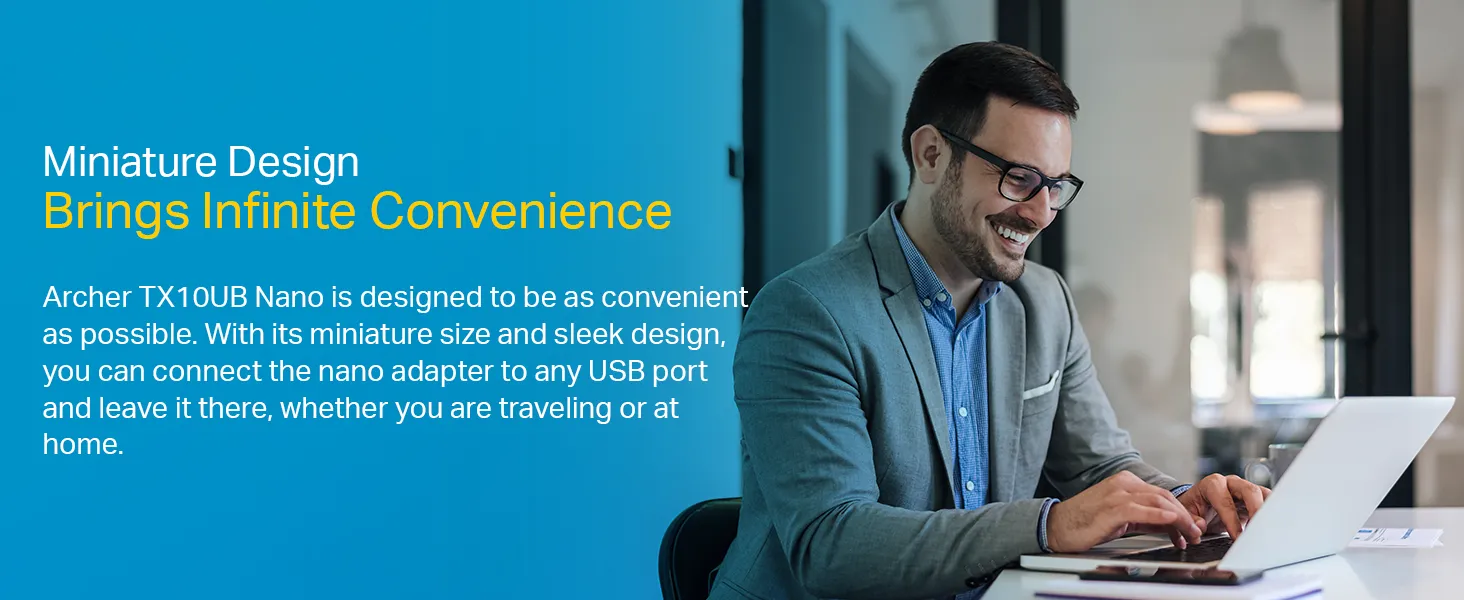 TP-Link Archer TX10UB Nano AX900 Wi-Fi 6 Bluetooth 5.3 USB Adapter overview 9