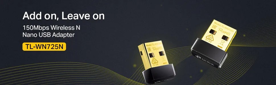 TP-Link TL-WN725N Usb Wifi Adapter For Pc overview 1