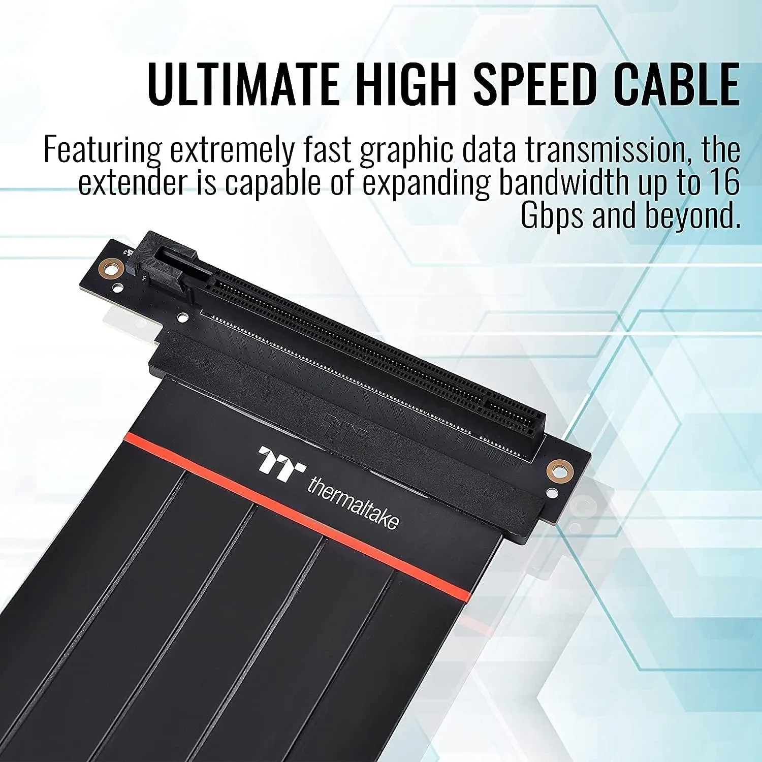 Thermaltake TT Premium PCI-E 4.0 Extender 300mm with 90 Degree Adapter overview 4