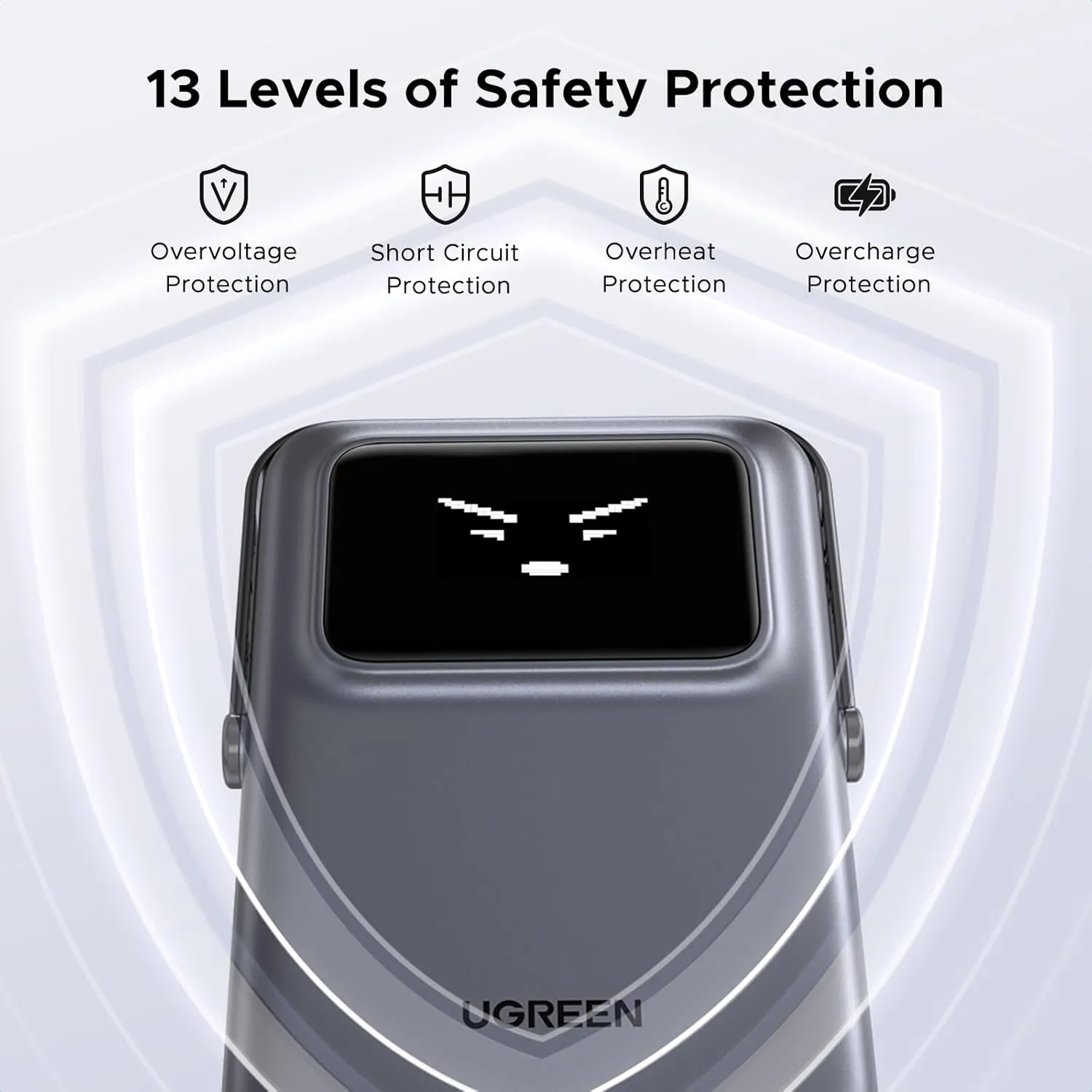 UGREEN PB571 5000mAh Uno Magsafe Power Bank Magnetic Portable Charger (Black) overview 6