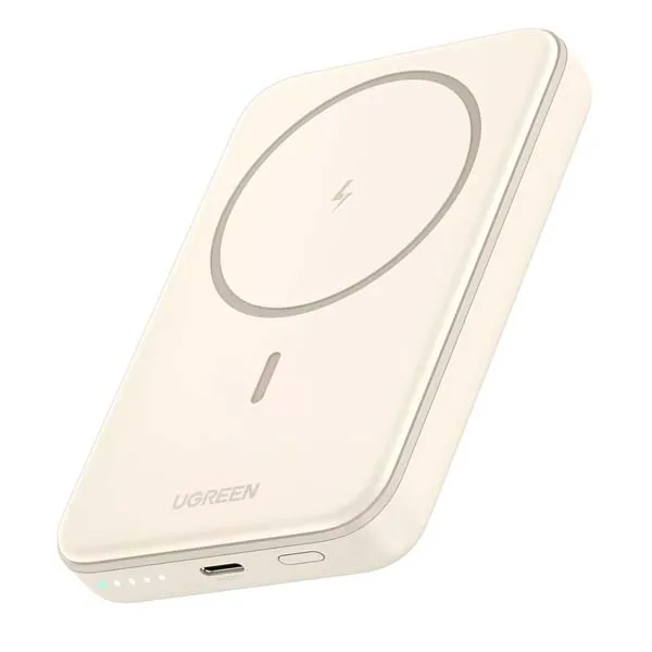 UGREEN Pb561 10000mAh Magnetic Wireless Power Bank (White)