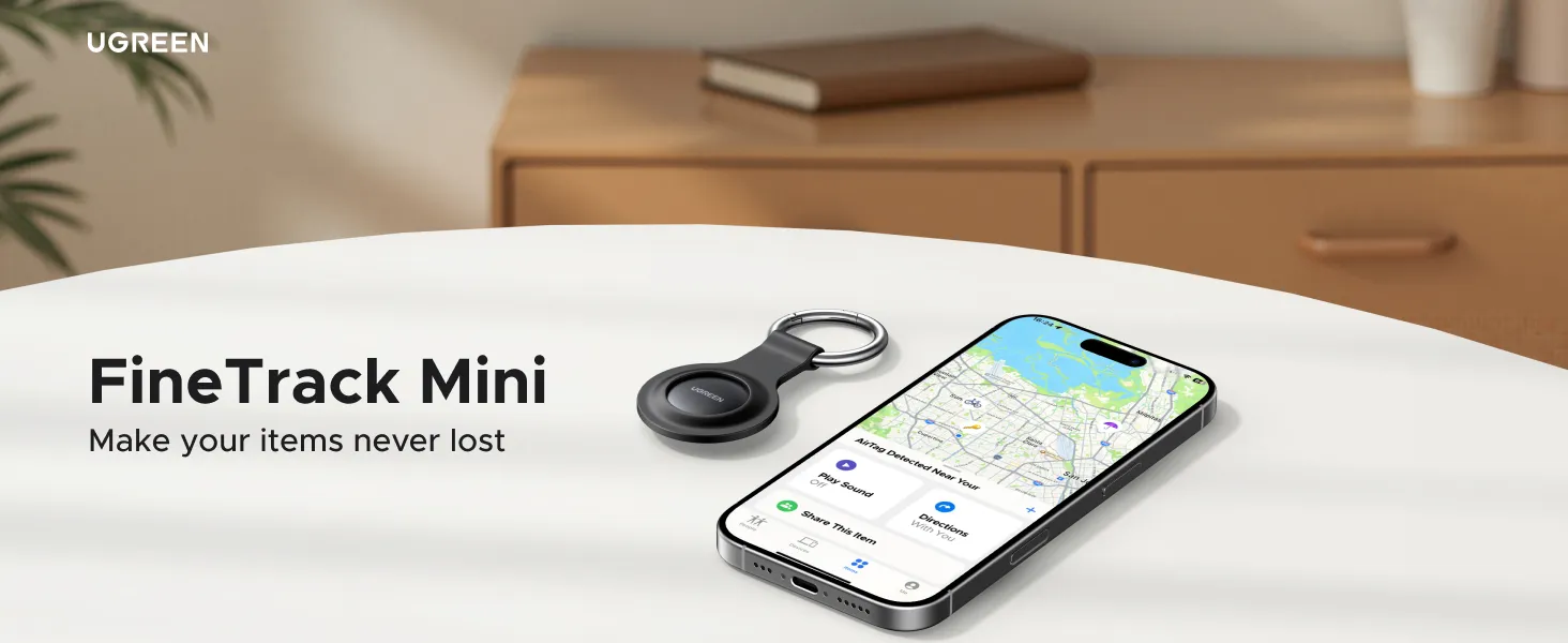 UGreen CM520 Smart Finder Bluetooth Adapter overview 1