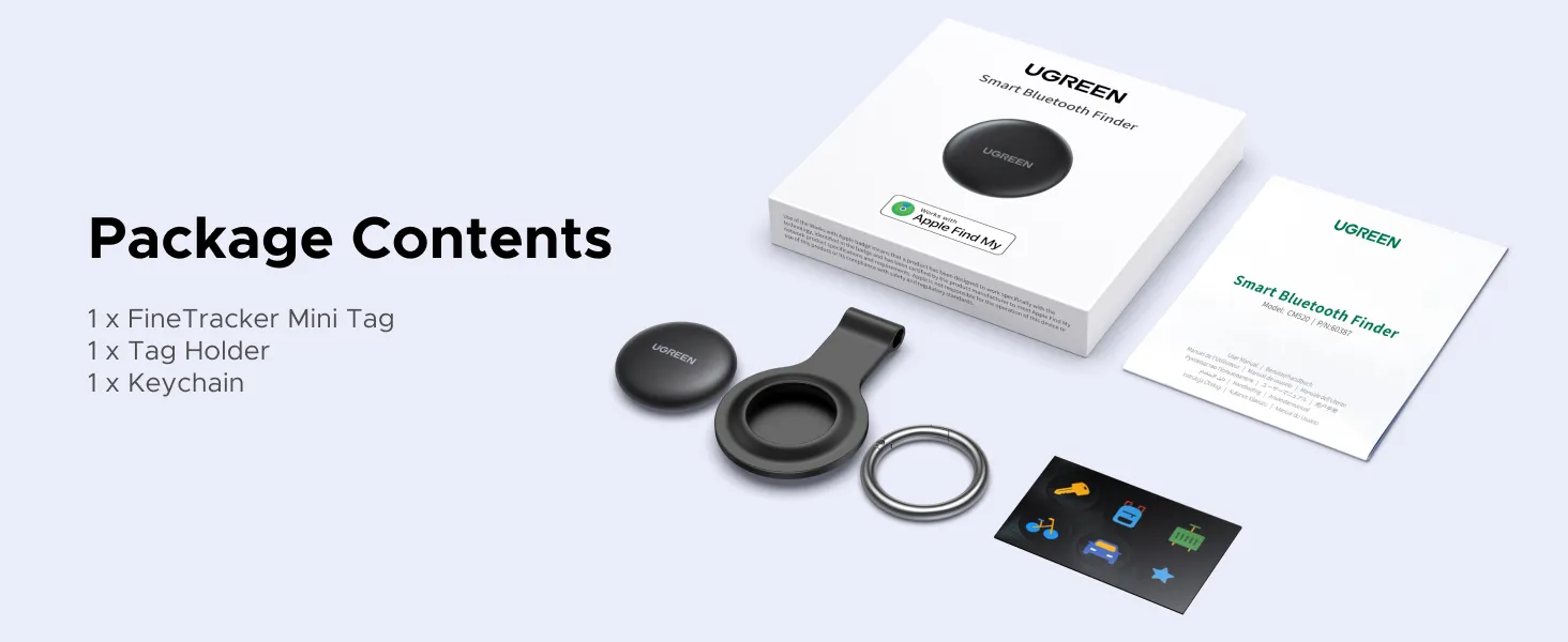 UGreen CM520 Smart Finder Bluetooth Adapter overview 3
