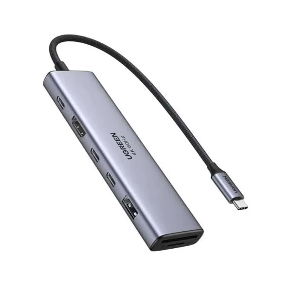 Ugreen 45521 7 in 1 USB-C Hub 4K HDMI Multiport Adapter with 100W PD (CM511)