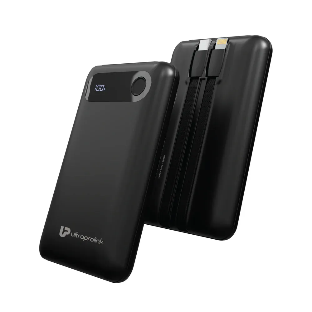 Ultra Prolink Ultra-Slim & Compact Power Bank (Black)