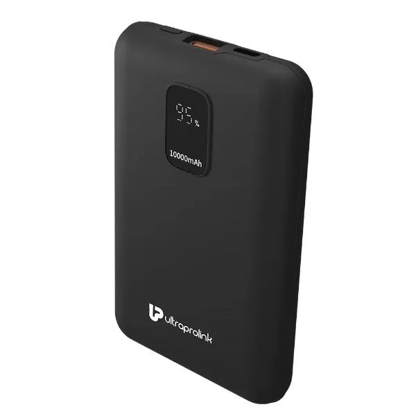 UltraProlink 10,000mAh 22.5W Juice-Up Slim 10K Power Bank UM1117BLK