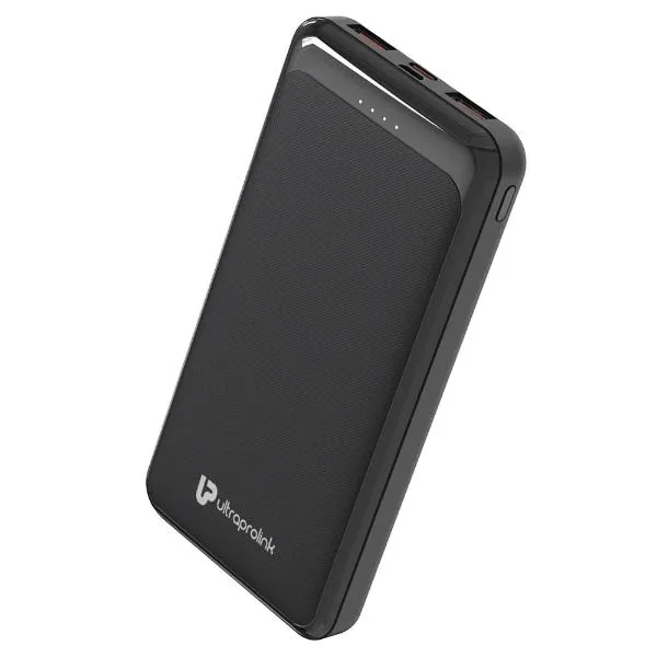 UltraProlink 10000mAh Slim 22.5W QC - PD - PPS Power Bank|Juice - Up Pronto UM1115BLK