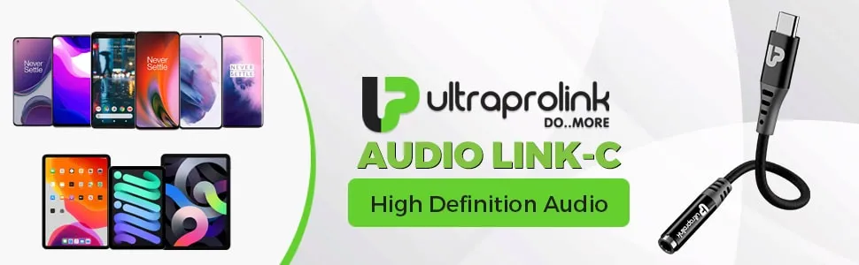 UltraProlink Audio Link Type C Digital Audio Convertor Adapter overview 1