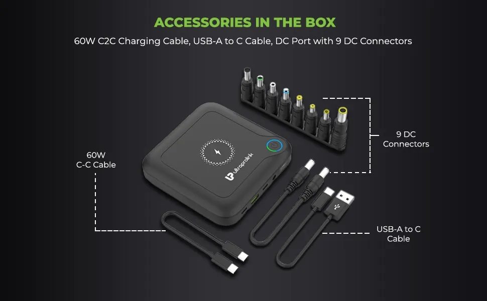 UltraProlink Juice-Up 120W Powerbank QC3.0+PD3.0+Wireless| 24000mAh UM1106 overview 3