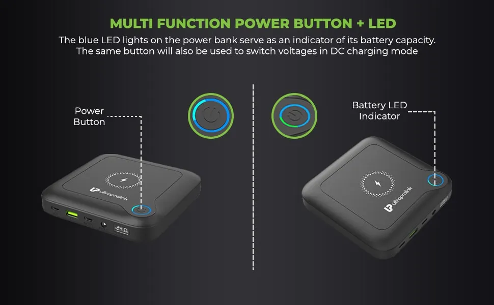 UltraProlink Juice-Up 120W Powerbank QC3.0+PD3.0+Wireless| 24000mAh UM1106 overview 5