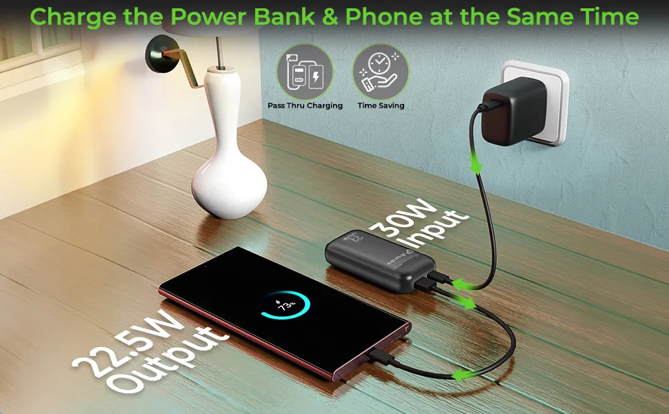 UltraProlink Juice-Up 33W/10,000 mAh Power Bank UM1122BLK overview 3