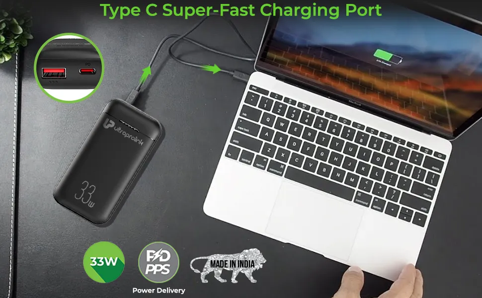 UltraProlink Juice-Up 33W/10,000 mAh Power Bank UM1122BLK overview 4