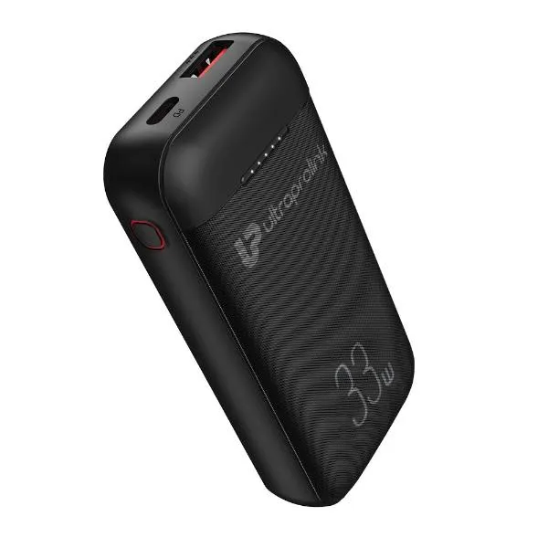 UltraProlink Juice-Up 33W/10,000 mAh Power Bank UM1122BLK