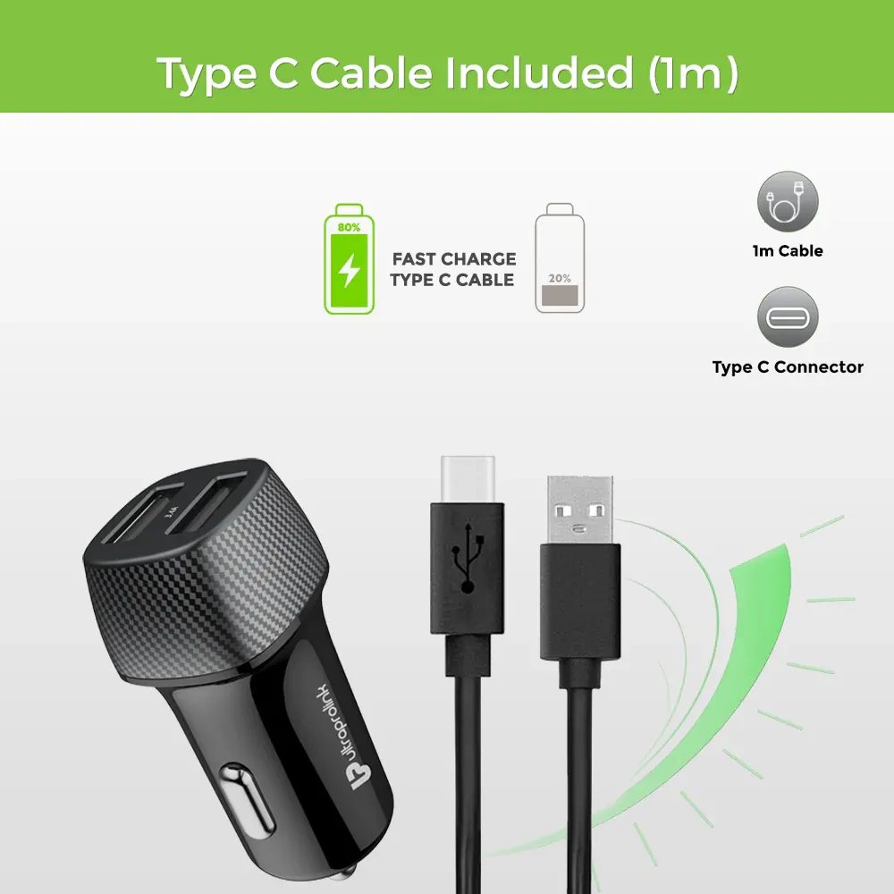 UltraProlink Mach 17 Car Charger overview 2