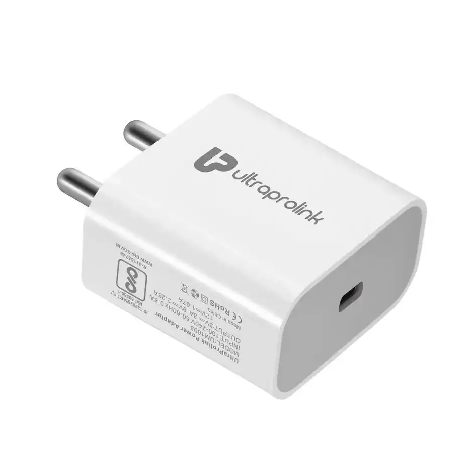 UltraProlink UM1005 Boost PD20W Power Delivery Fast Wall Charger