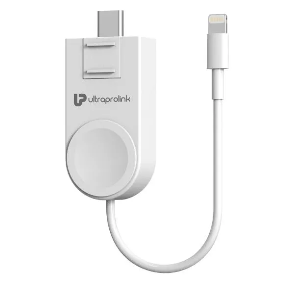 Ultraprolink Vylis Plug-In 2 in1 Wireless charger for iWatch UM1006AW