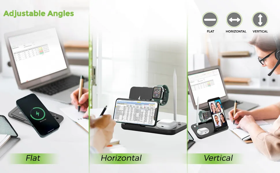 Ultraprolink Vylis15 4-in-1 Wireless Dock 15W Wireless Charger UM1006N overview 3