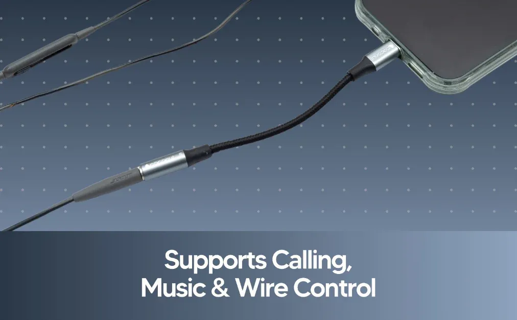 coconut AC02 Lightning to 3.5mm AUX Adapter Connector, High Quality Audio, 6 Months Warranty Lightning to Jack, iPhone, Audio overview 4