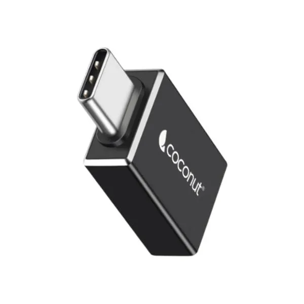 coconut OT02 USB 3.0 to Type C OTG Adapter , Aluminium Body