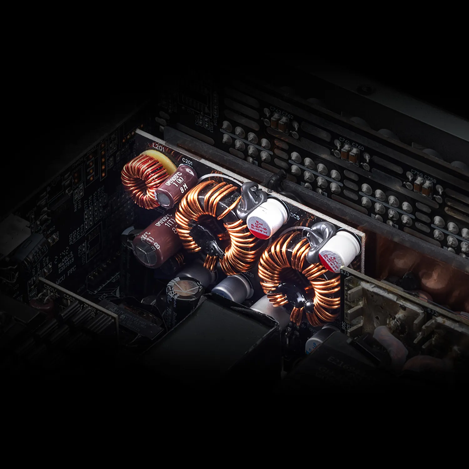 Adata XPG CYBERCORE ATX Modular Power Supply 1000 Watt - 80 Plus Platinum Certified overview 6