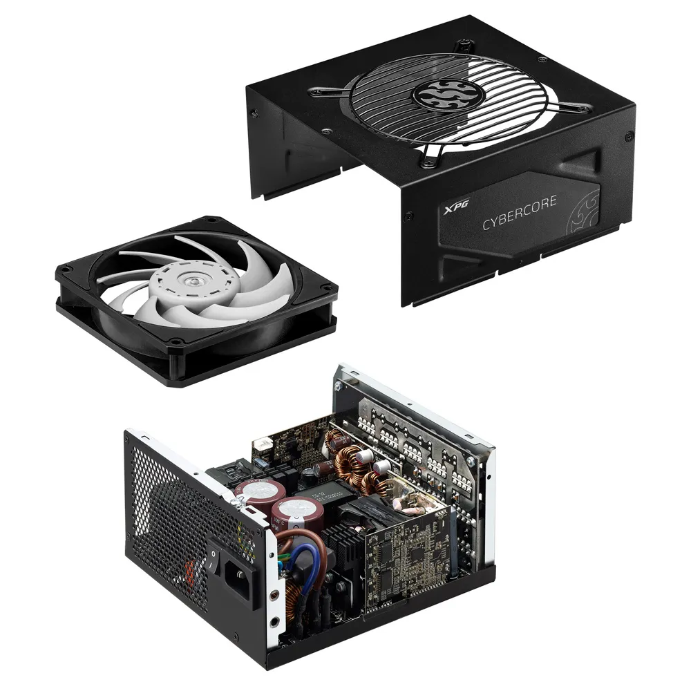 Adata XPG CYBERCORE ATX Modular Power Supply 1000 Watt - 80 Plus Platinum Certified overview 7