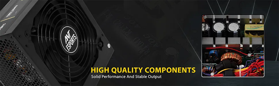 Ant Esports FP550B 80 Plus Bronze SMPS overview 4