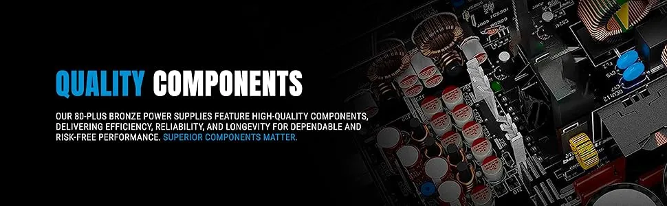 Ant Esports RX750 80 Plus Bronze Gaming Power Supply overview 3